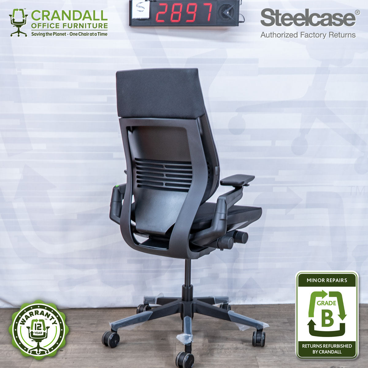 S-2897 - Steelcase Gesture - Grade B