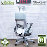 S-2903 - Steelcase Gesture with Headrest - Grade B