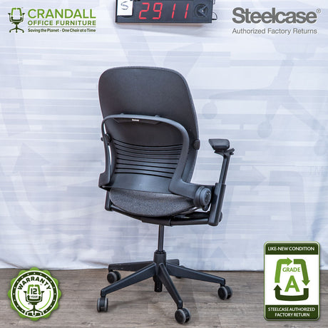 S-2911 - Steelcase V2 Leap - Grade A