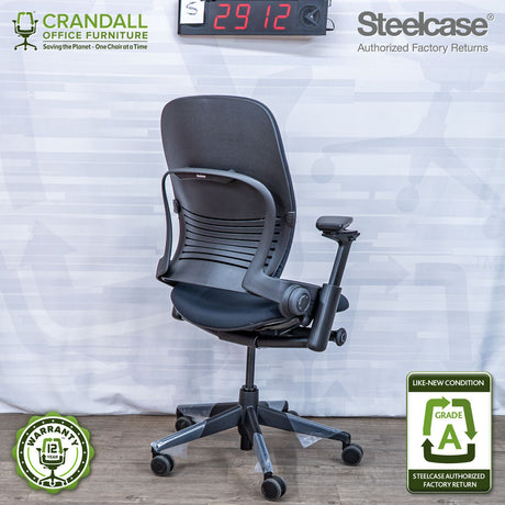 S-2912 - Steelcase V2 Leap - Grade A