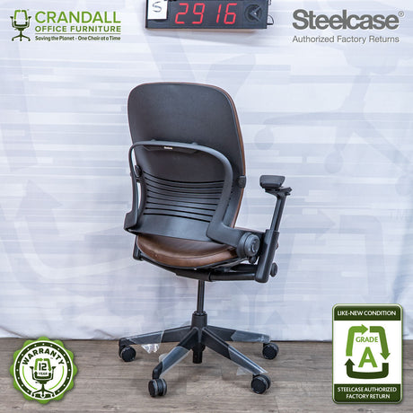 S-2916 - Steelcase V2 Leap - Grade A