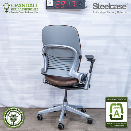 S-2917 - Steelcase V2 Leap - Grade A