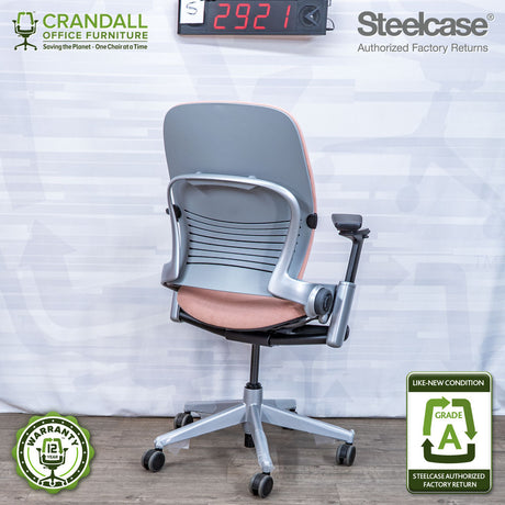 S-2921 - Steelcase V2 Leap - Grade A