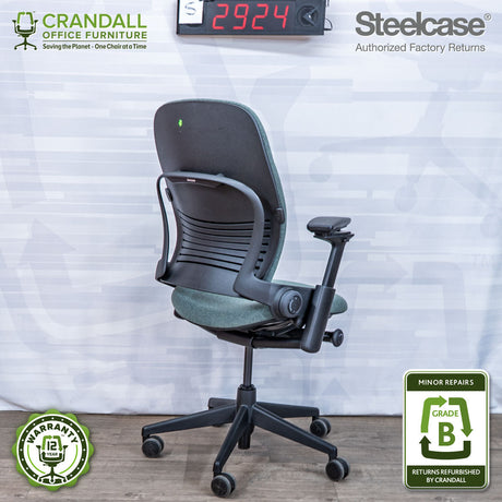 S-2924 - Steelcase V2 Leap - Grade B