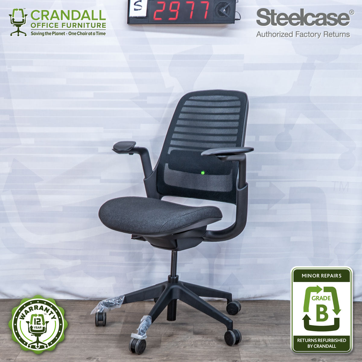 S-2977 - Steelcase Series 1 - Grade B – Crandall Office Furniture