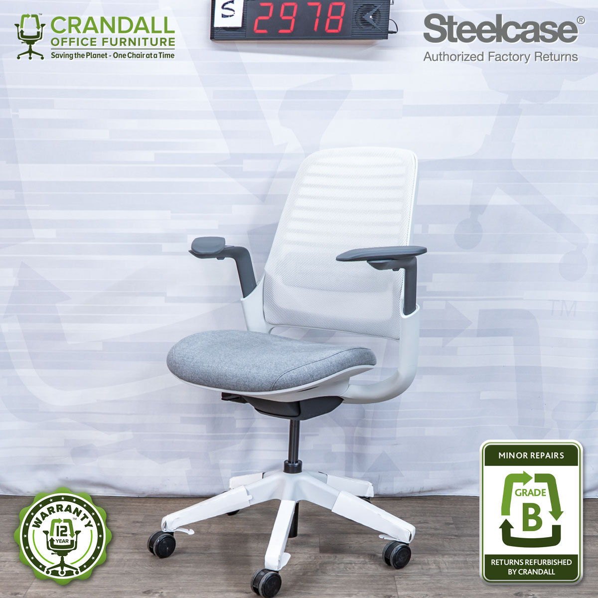 S-2978 - Steelcase Series 1 - Grade B