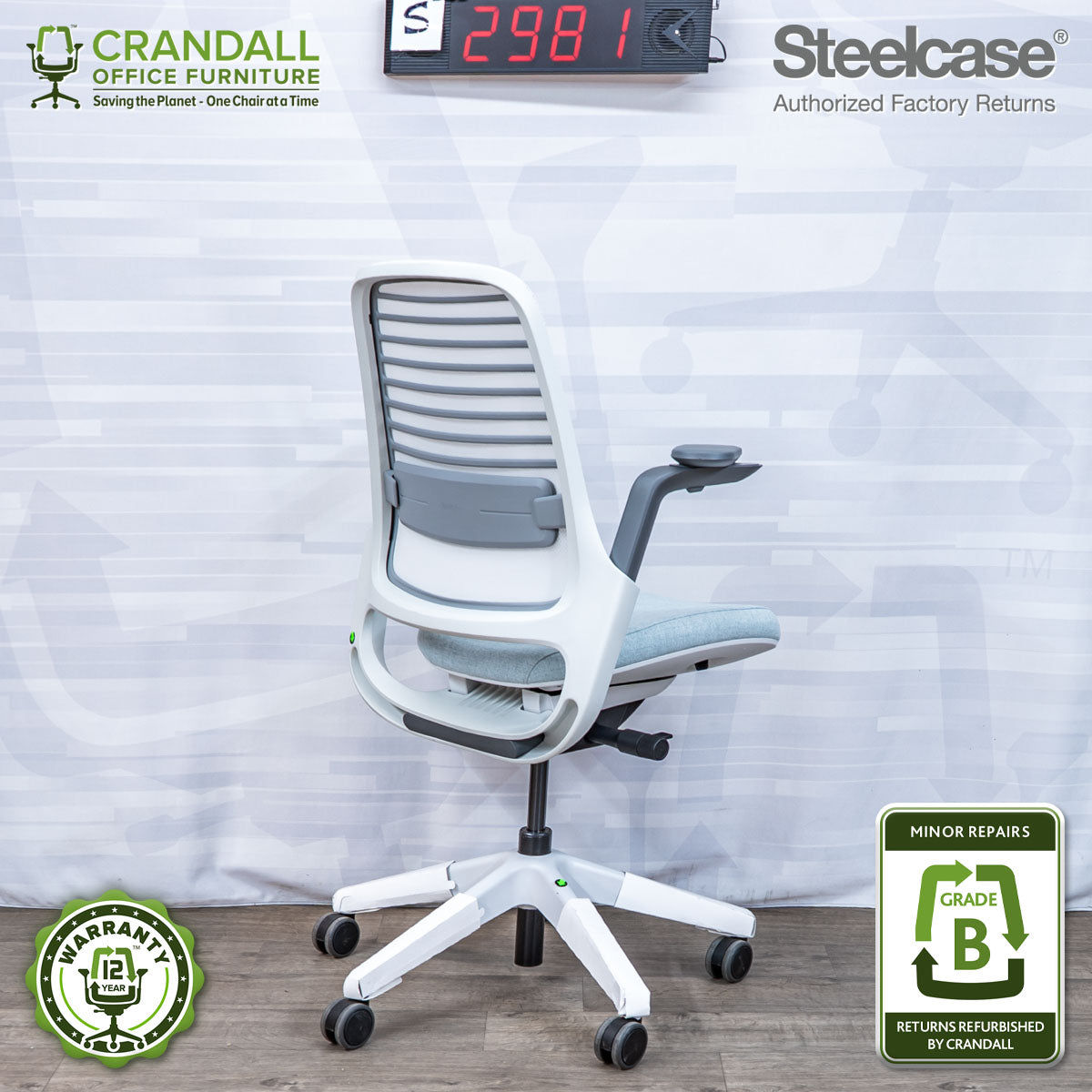 S-2981 - Steelcase Series 1 - Grade B