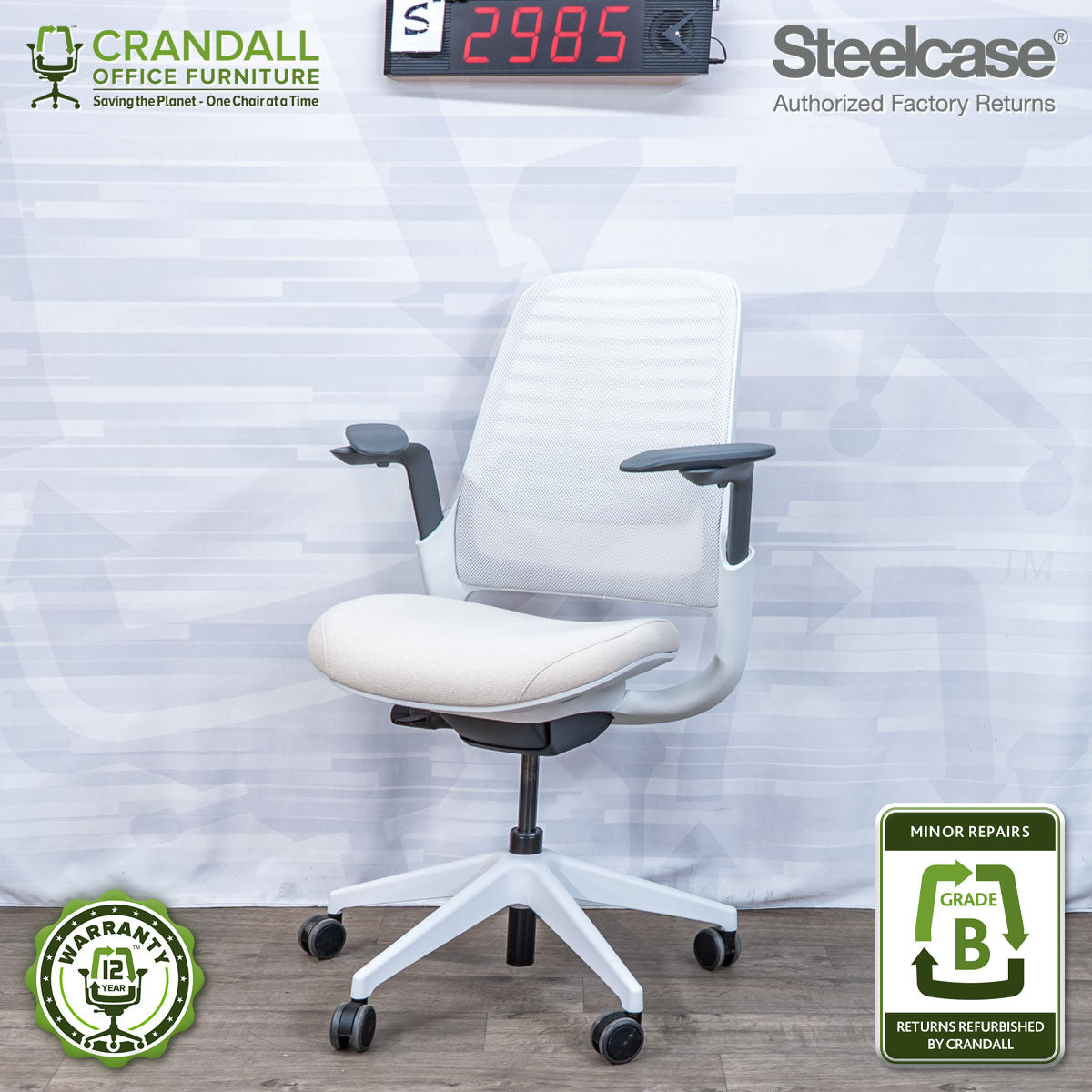 S-2985 - Steelcase Series 1 - Grade B