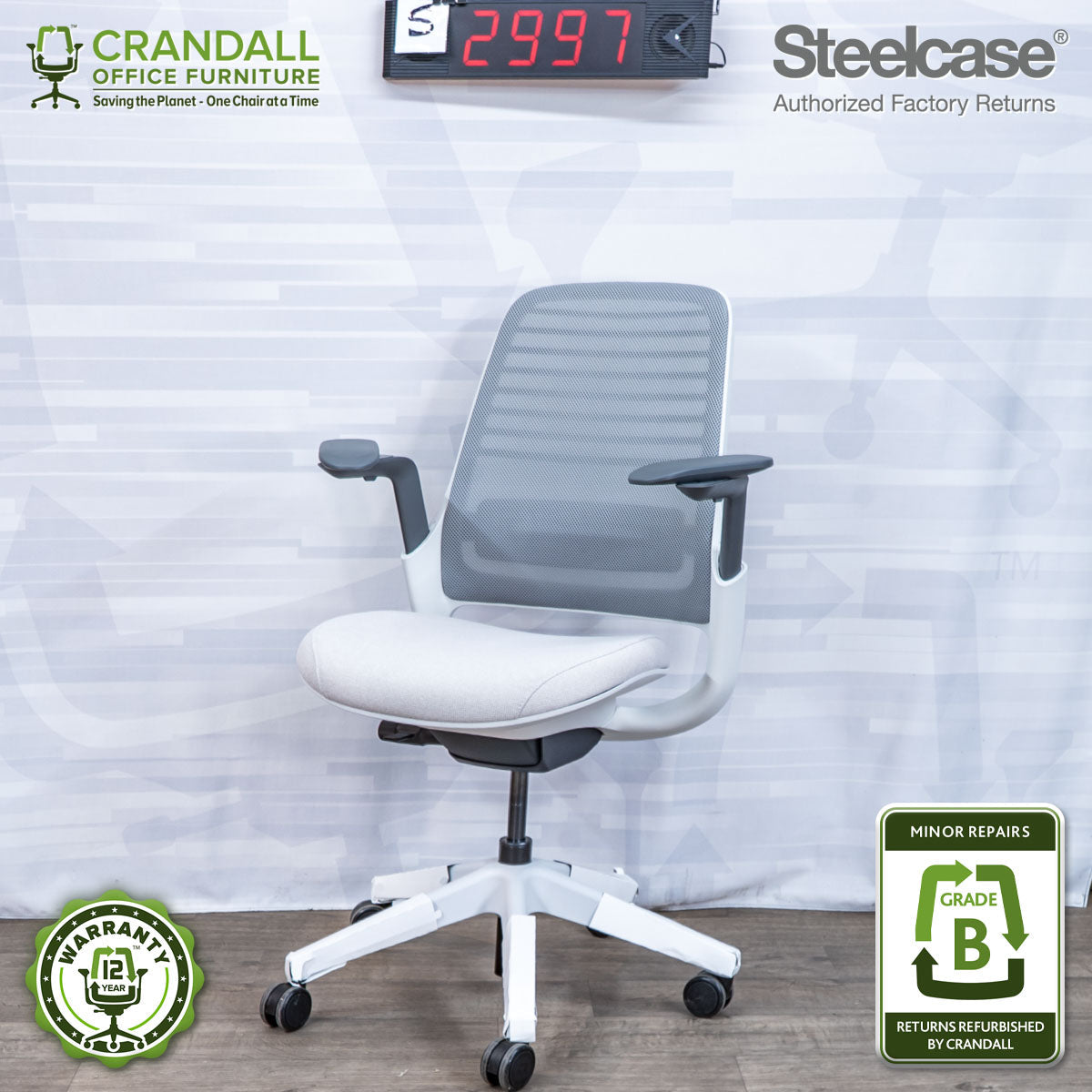 S-2997 - Steelcase Series 1 - Grade B