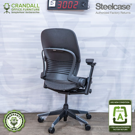 S-3002 - Steelcase V2 Leap - Grade A