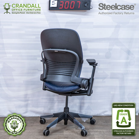 S-3007 - Steelcase V2 Leap - Grade A