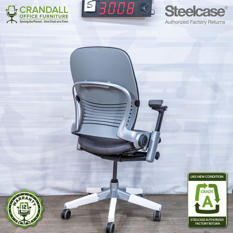 S-3008 - Steelcase V2 Leap - Grade A
