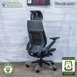 S-3019 - Steelcase Gesture with Headrest - Grade A