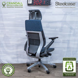 S-3021 - Steelcase Gesture with Headrest - Grade A