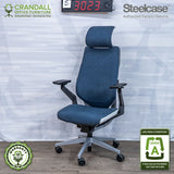 S-3023 - Steelcase Gesture with Headrest - Grade A