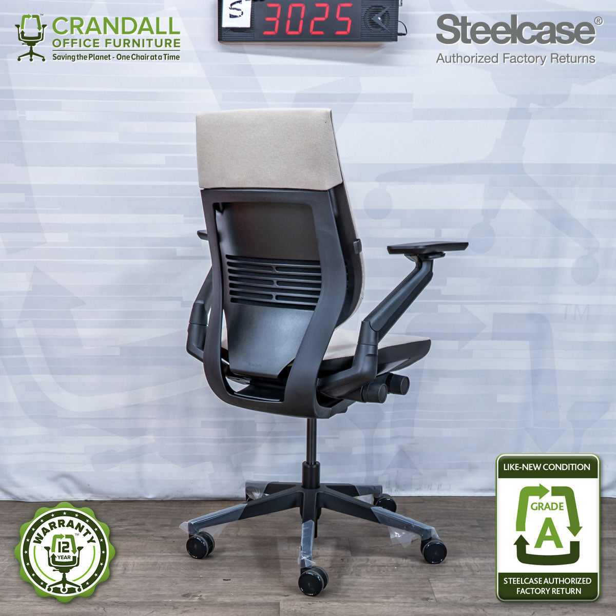 S-3025 - Steelcase Gesture - Grade A