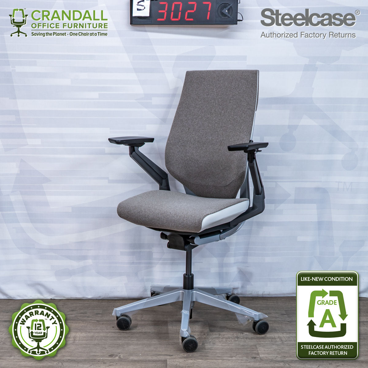 S-3027 - Steelcase Gesture - Grade A