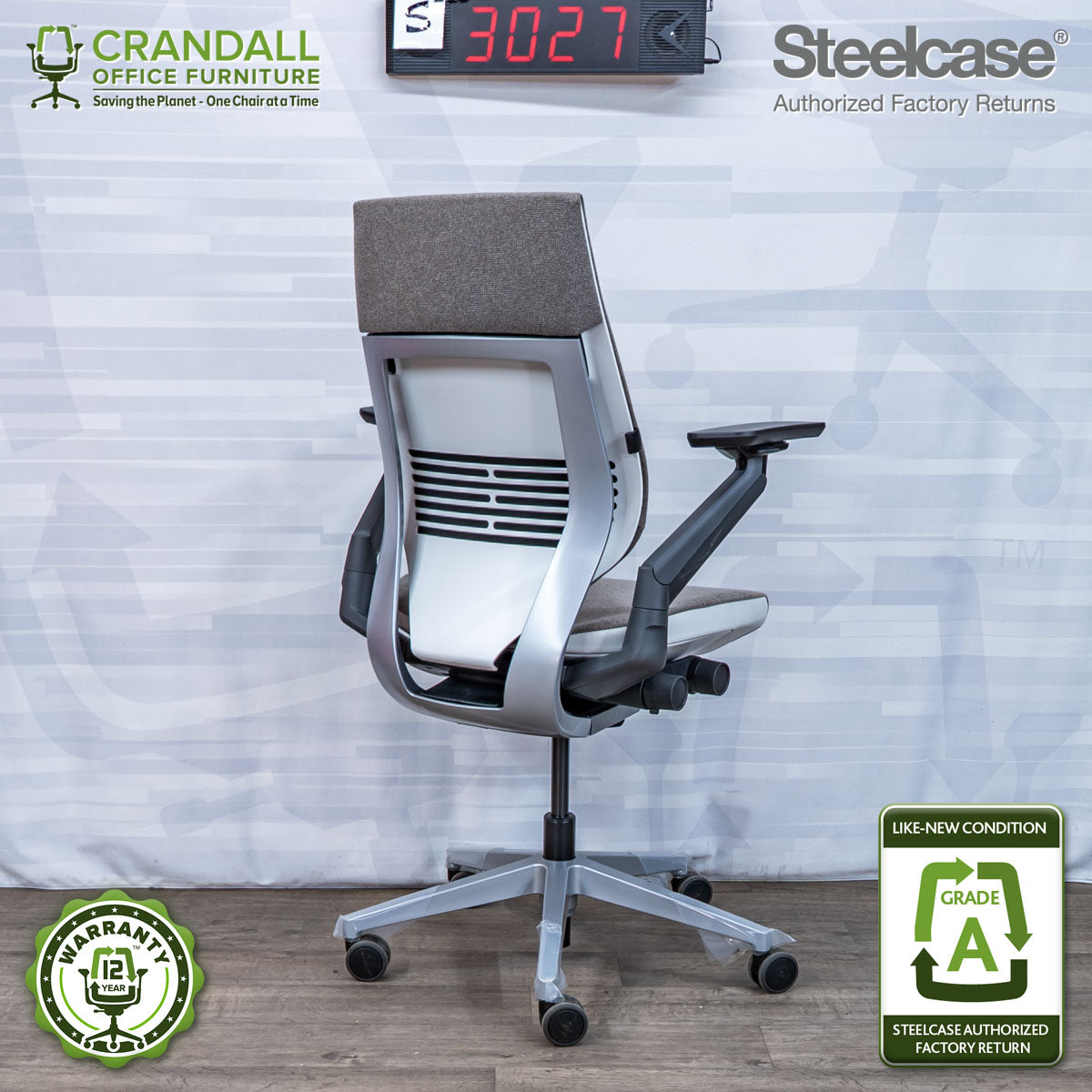 S-3027 - Steelcase Gesture - Grade A