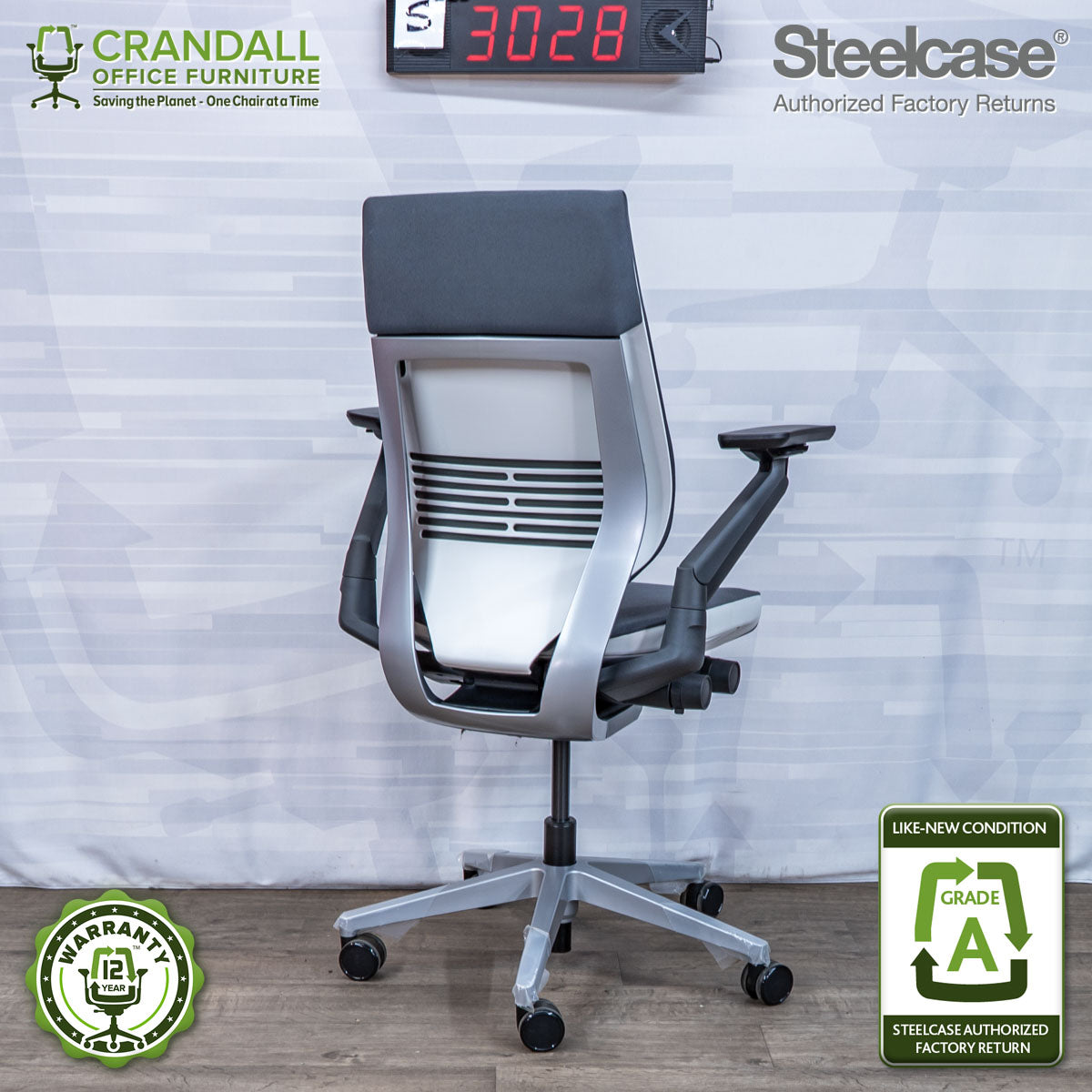 S-3028 - Steelcase Gesture - Grade A