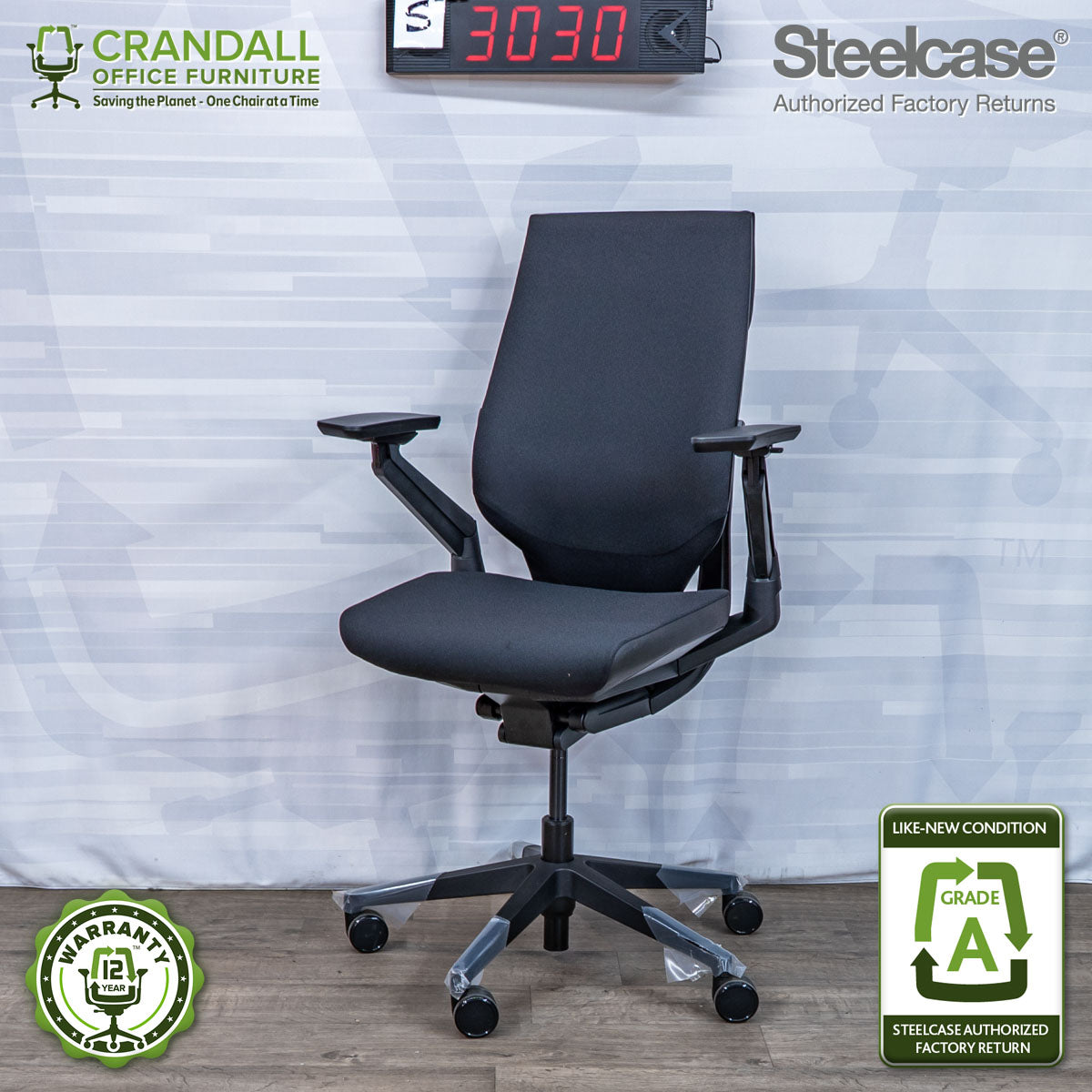 S-3030 - Steelcase Gesture - Grade A