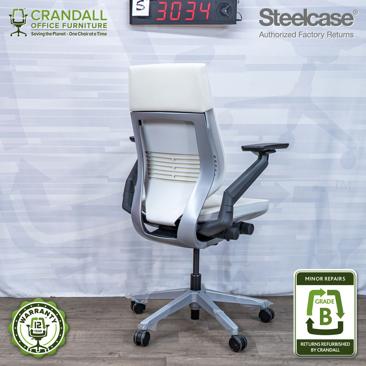 S-3034 - Steelcase Gesture - Grade B