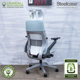 S-3037 - Steelcase Gesture with Headrest - Grade B