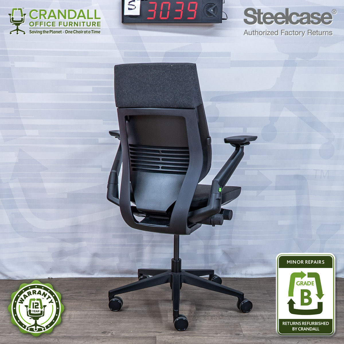 S-3039 - Steelcase Gesture - Grade B