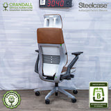 S-3040 - Steelcase Gesture with Headrest - Grade B