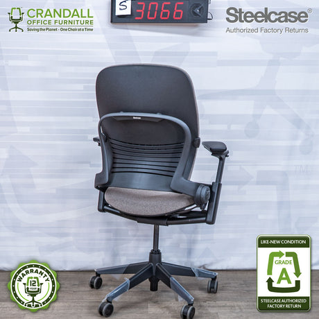 S-3066 - Steelcase V2 Leap - Grade A