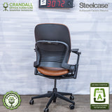 S-3072 - Steelcase V2 Leap - Grade A