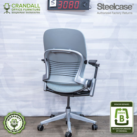 S-3080 - Steelcase V2 Leap - Grade B