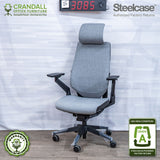 S-3085 - Steelcase Gesture with Headrest- Grade A
