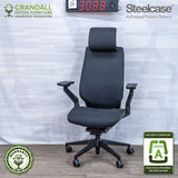 S-3088 - Steelcase Gesture  with Headrest Grade A