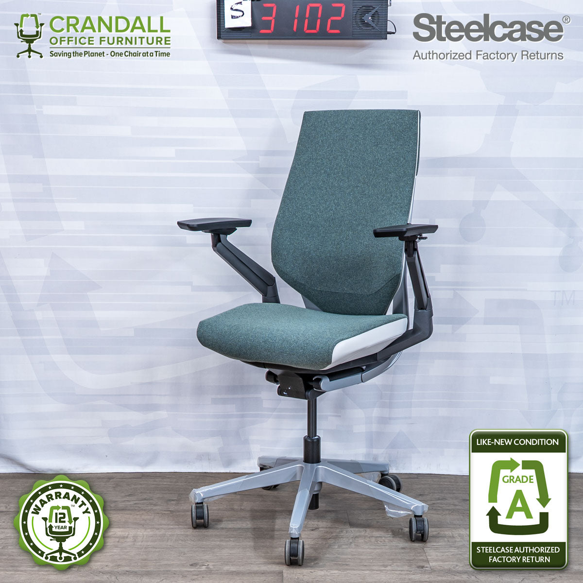 S-3102 - Steelcase Gesture - Grade A