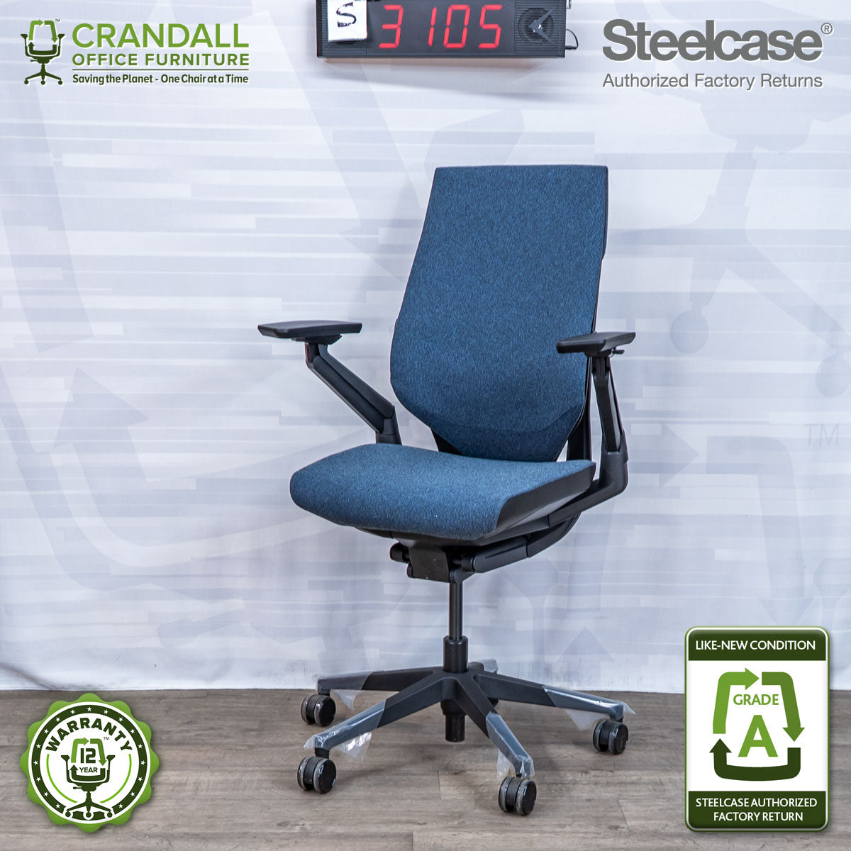 S-3105 - Steelcase Gesture - Grade A