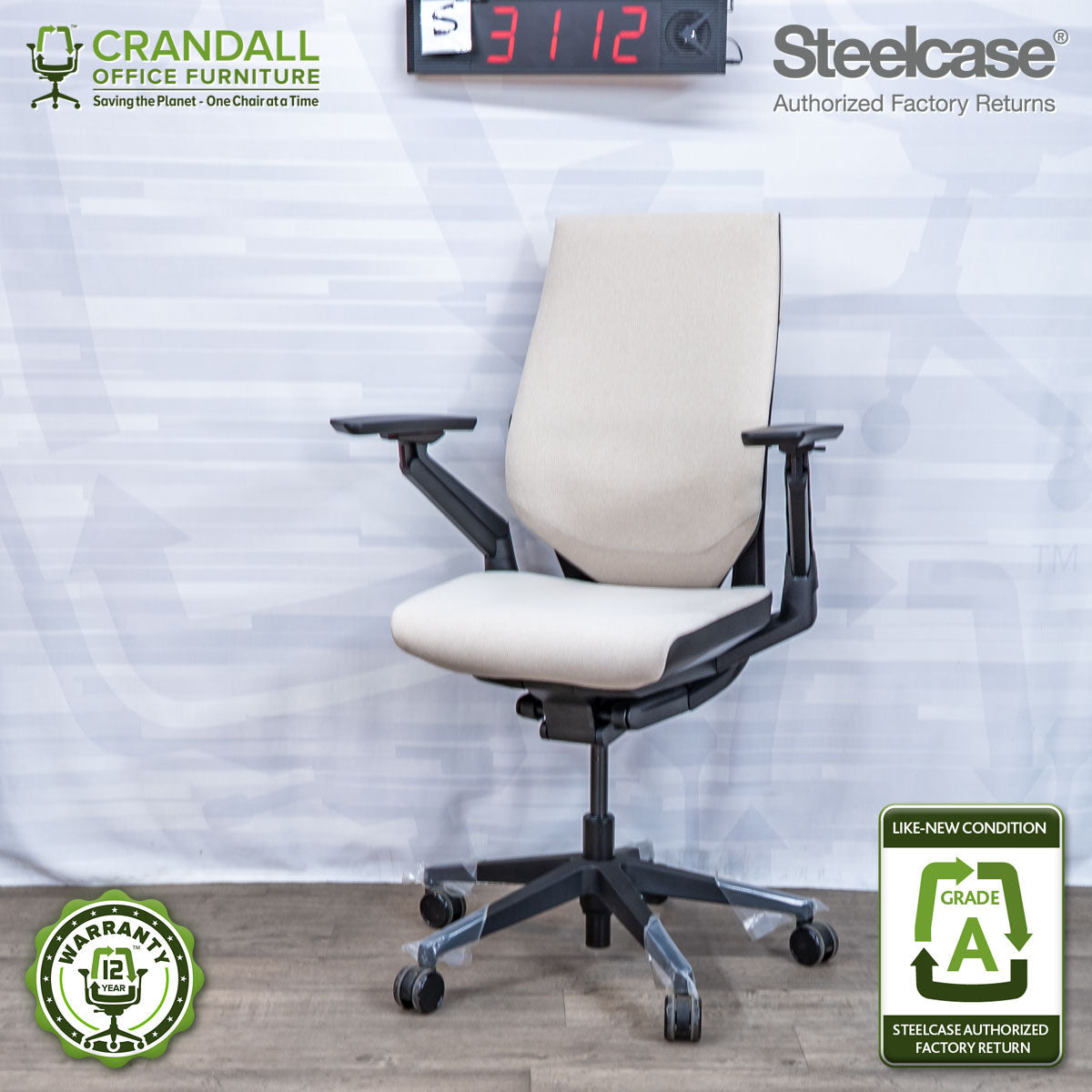 S-3112 - Steelcase Gesture - Grade A