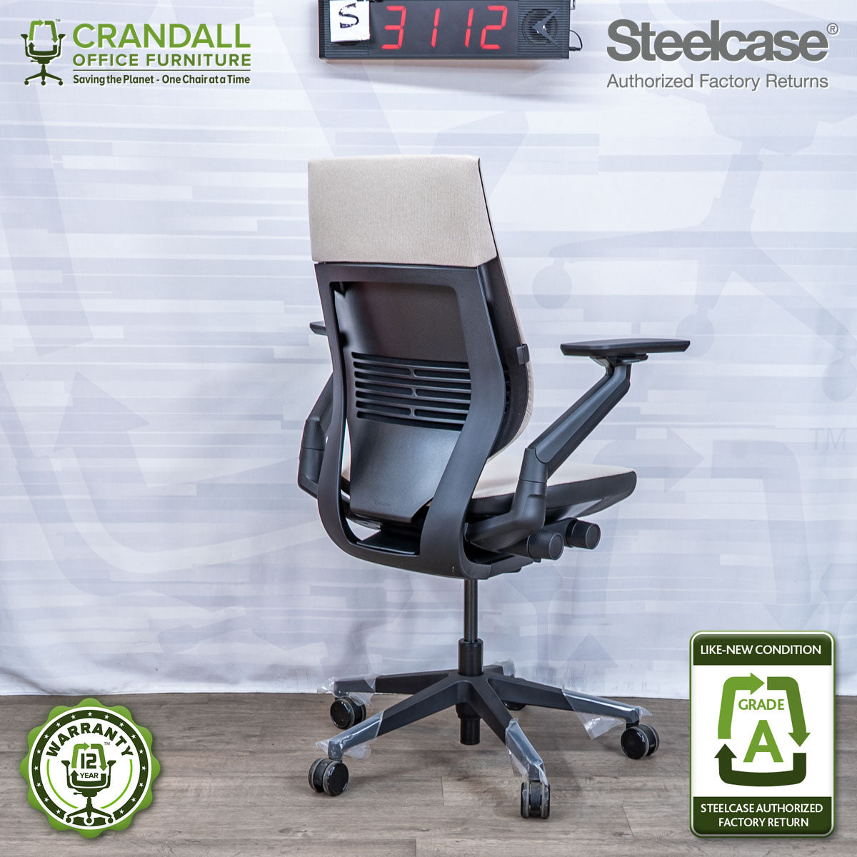 S-3112 - Steelcase Gesture - Grade A