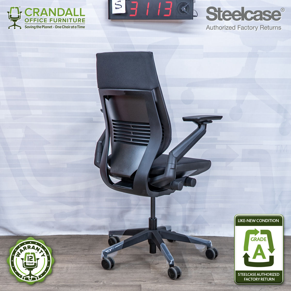 S-3113 - Steelcase Gesture - Grade A