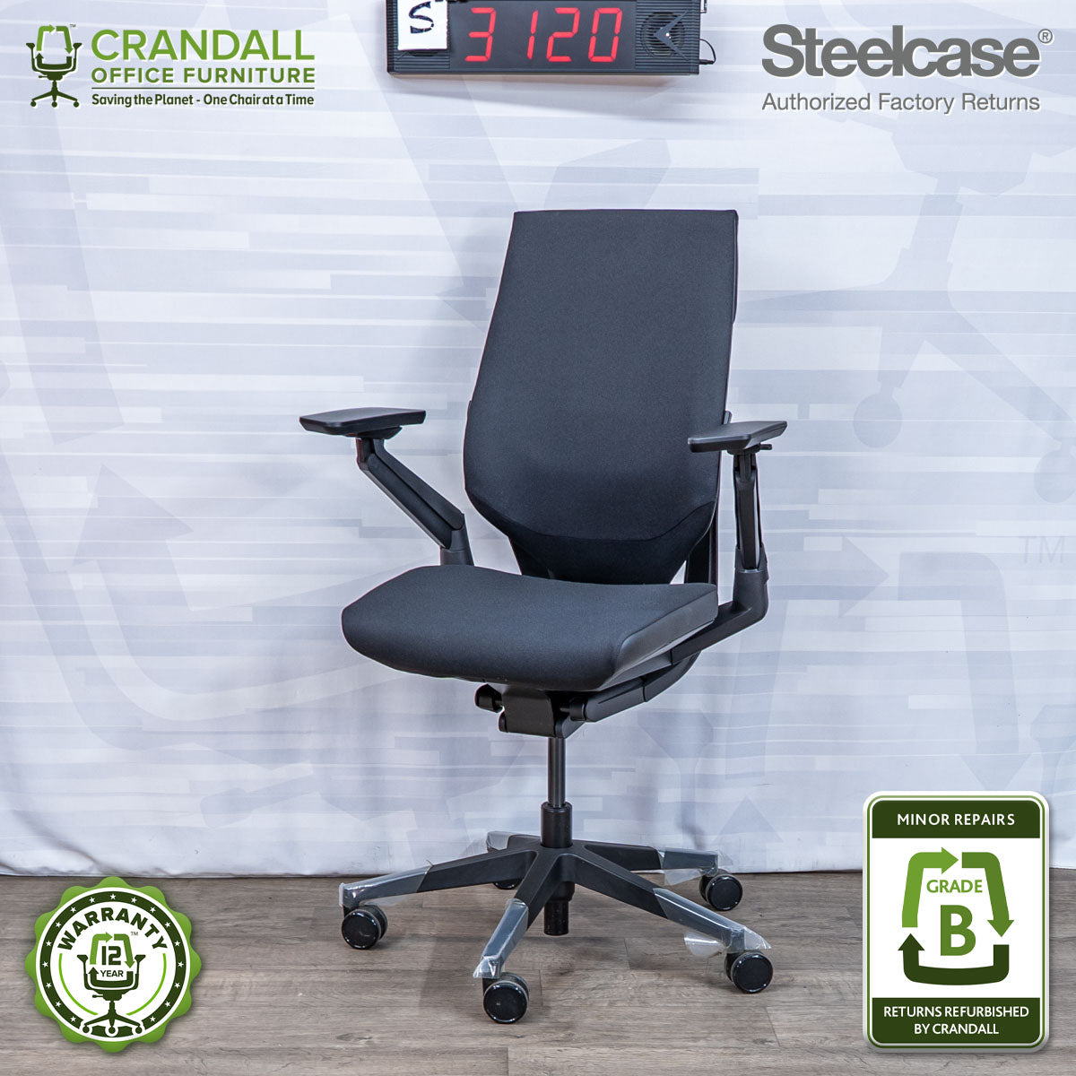 S-3120 - Steelcase Gesture - Grade B