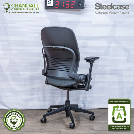 S-3132 - Steelcase V2 Leap - Grade A