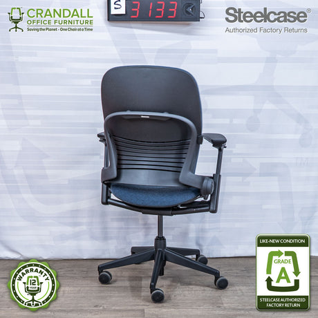 S-3133 - Steelcase V2 Leap - Grade A