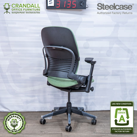 S-3135 - Steelcase V2 Leap - Grade A
