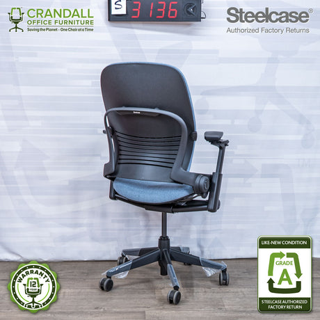 S-3136 - Steelcase V2 Leap - Grade A