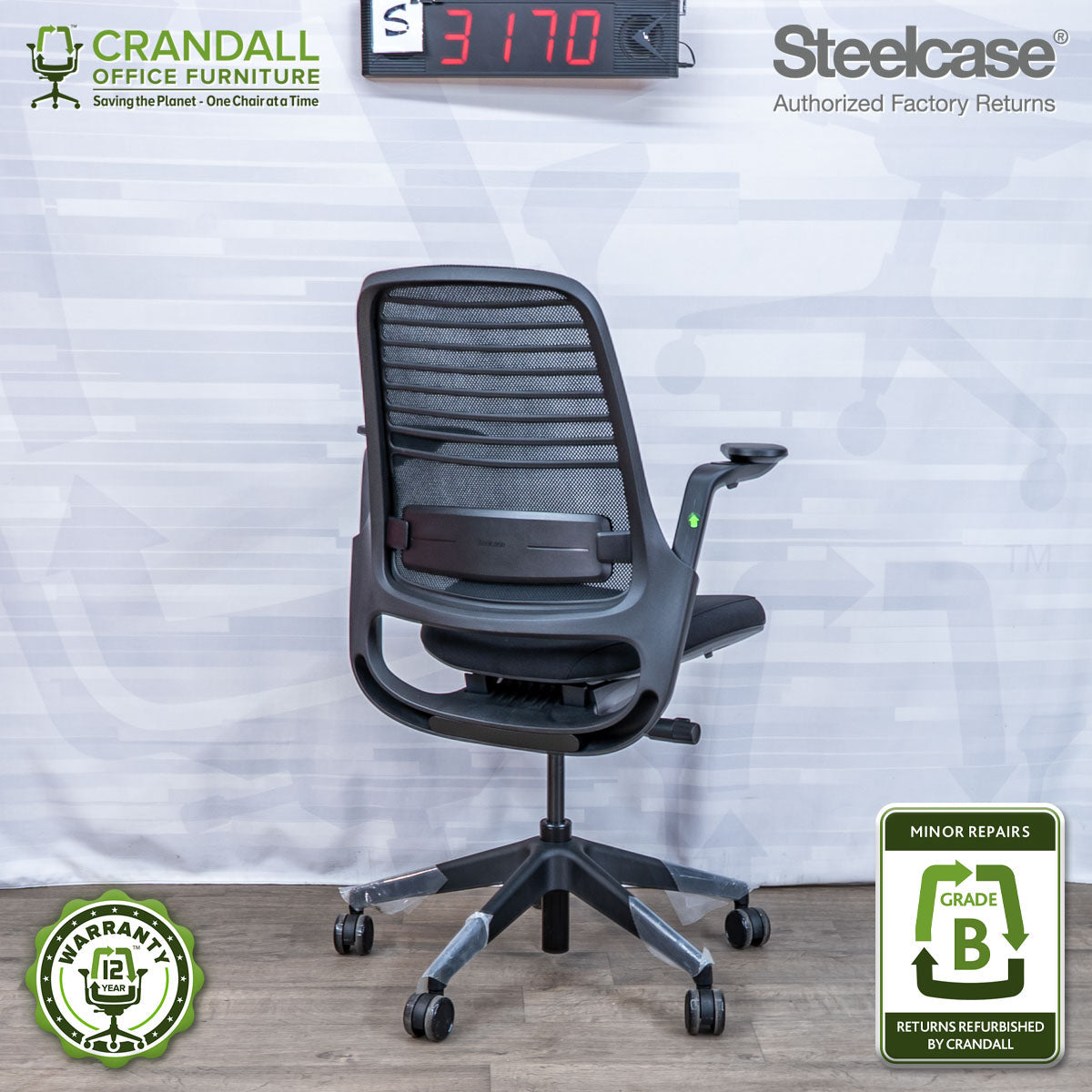 S-3170 - Steelcase Series 1 - Grade B