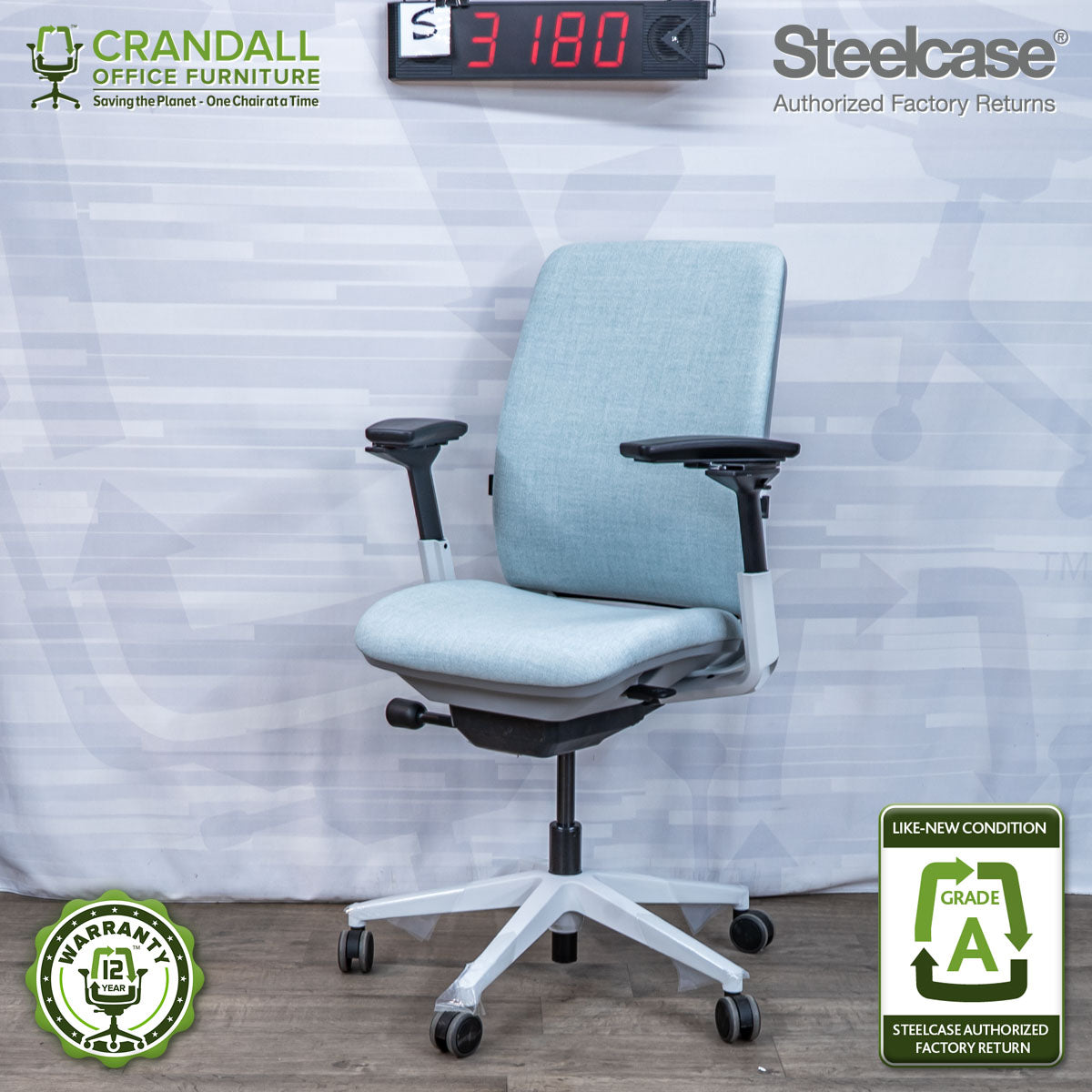 S-3180 - Steelcase Amia - Grade A