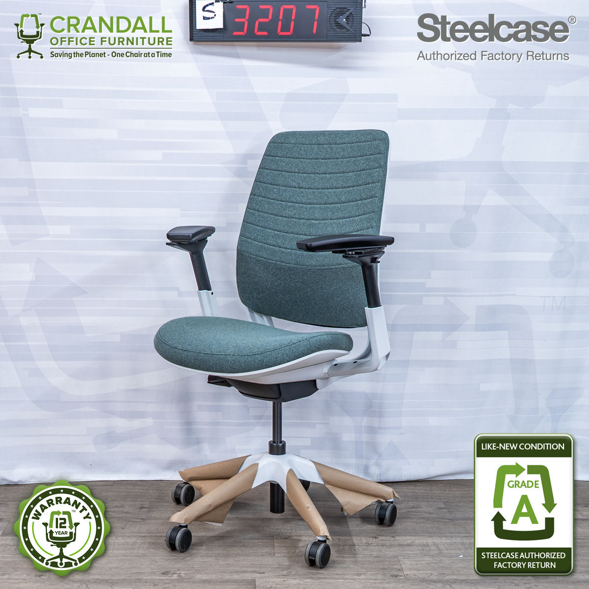 Steelcase Goat Rodeo S-3207 - Steelcase Series 2 - Grade A – Crandall Office Furniture