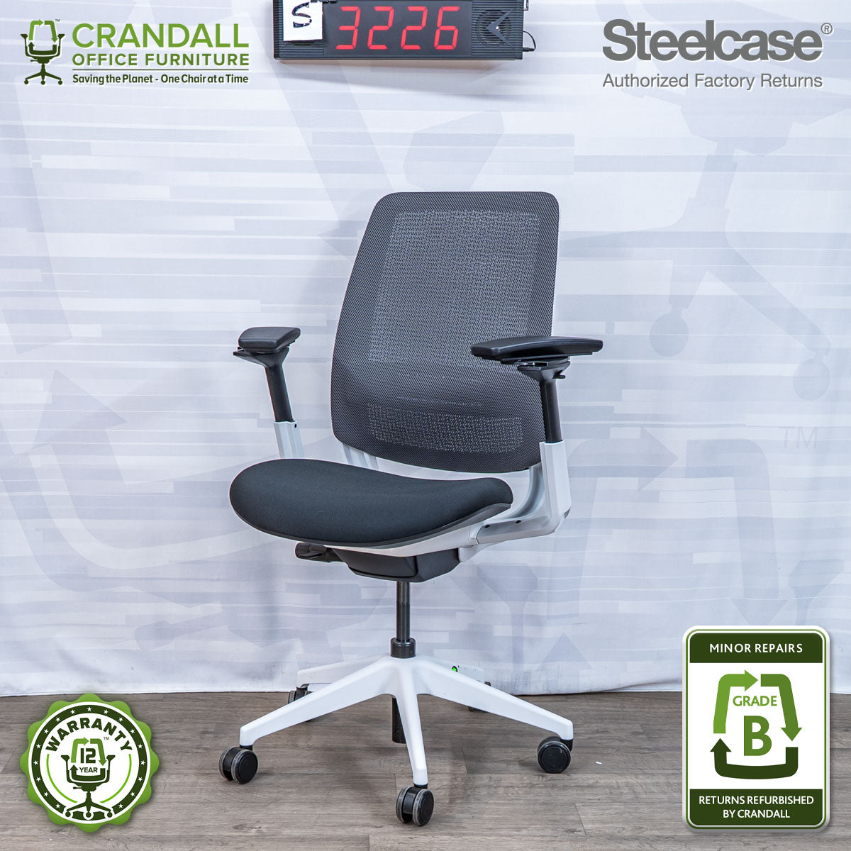 S-3226 - Steelcase Series 2 - Grade B