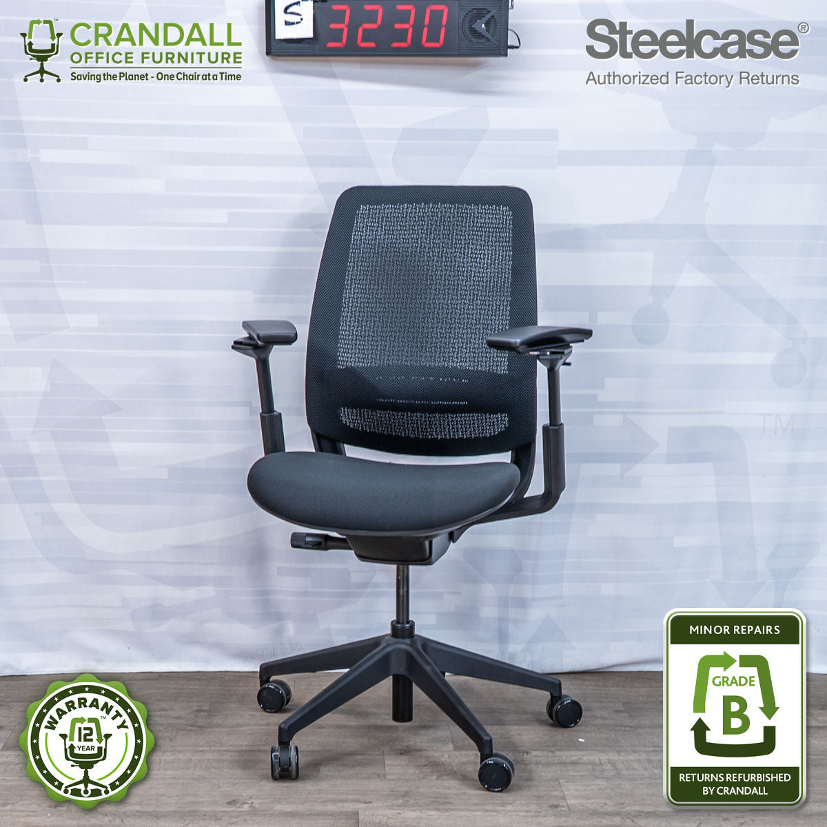 S-3230 - Steelcase Series 2 - Grade B