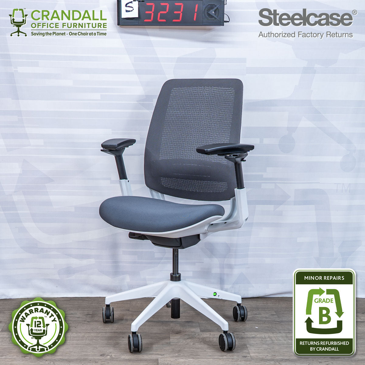 S-3231 - Steelcase Series 2 - Grade B
