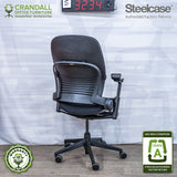 S-3234 - Steelcase V2 Leap- Grade A